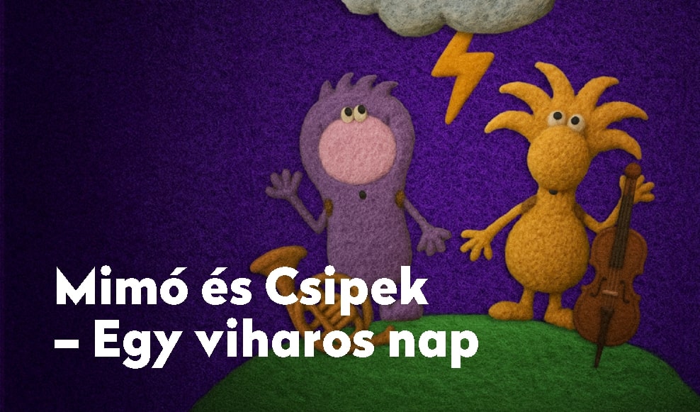 Zenés-bábos előadás az egész családnak!