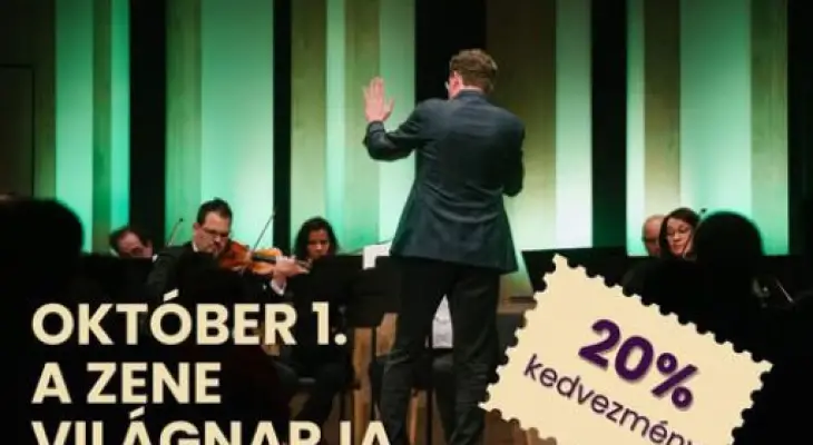 20% jegykedvezmény A zene világnapján
